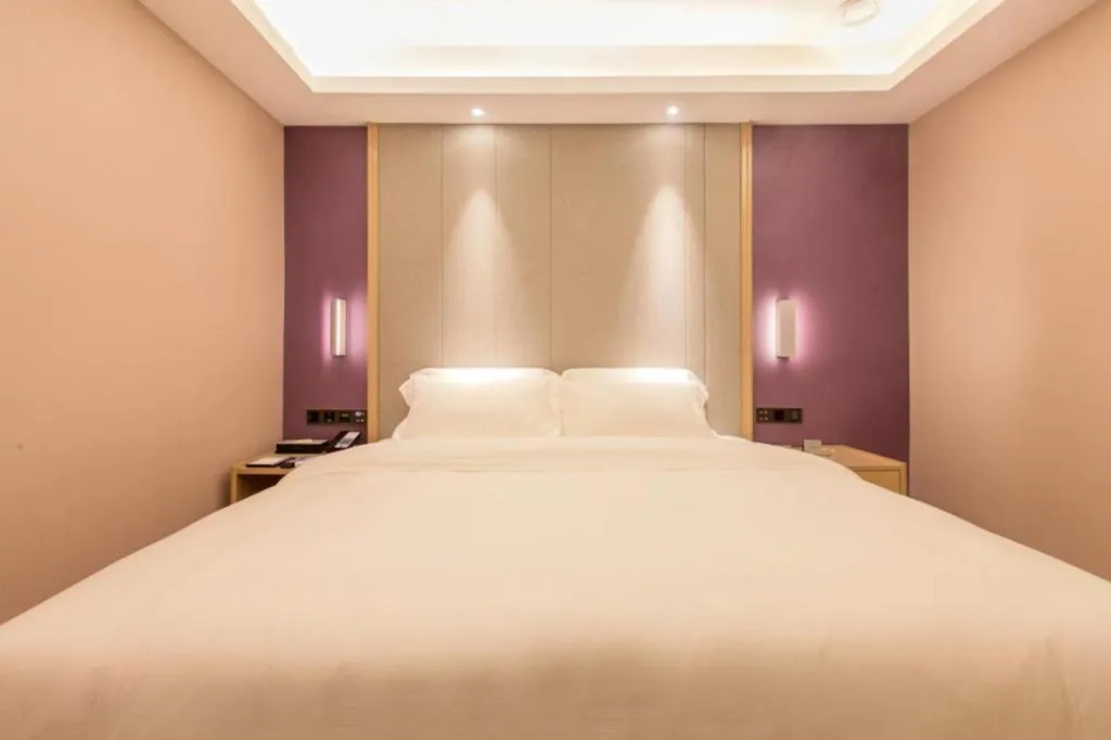 Bed in Lavande Hotel·Wuxue Kanjiang Avenue