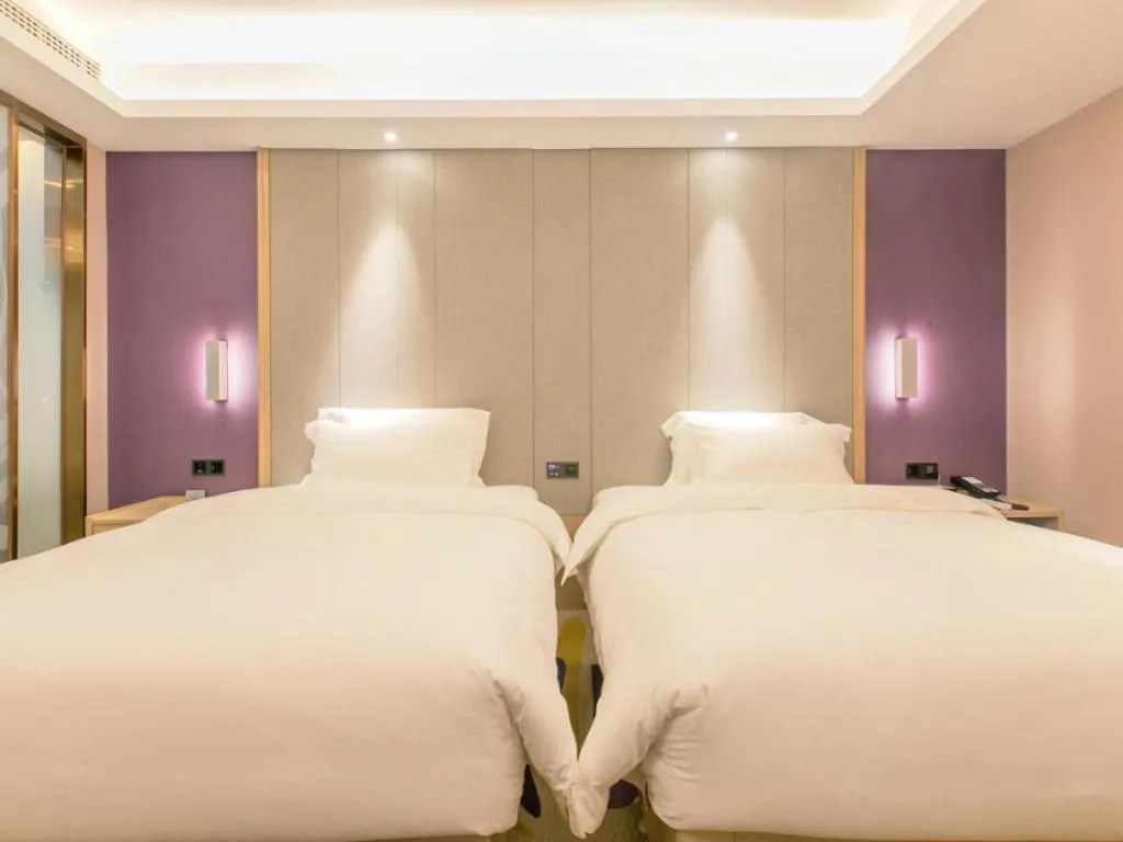 Bed in Lavande Hotel·Wuxue Kanjiang Avenue