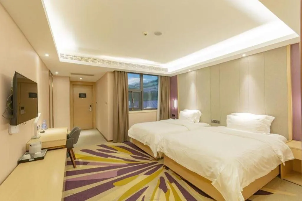 Bed in Lavande Hotel·Wuxue Kanjiang Avenue