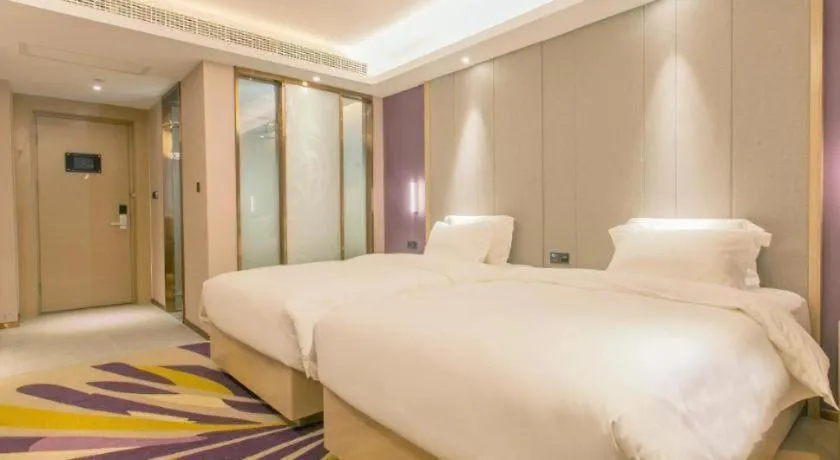 Bed in Lavande Hotel·Wuxue Kanjiang Avenue