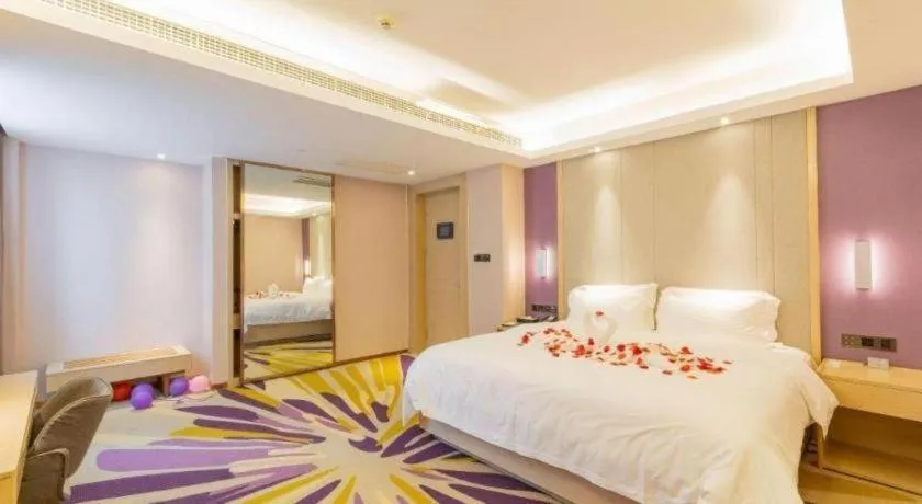 Bed in Lavande Hotel·Wuxue Kanjiang Avenue