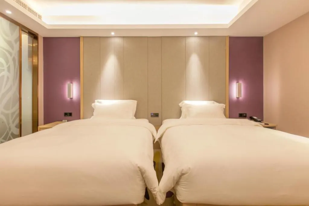 Bed in Lavande Hotel·Wuxue Kanjiang Avenue