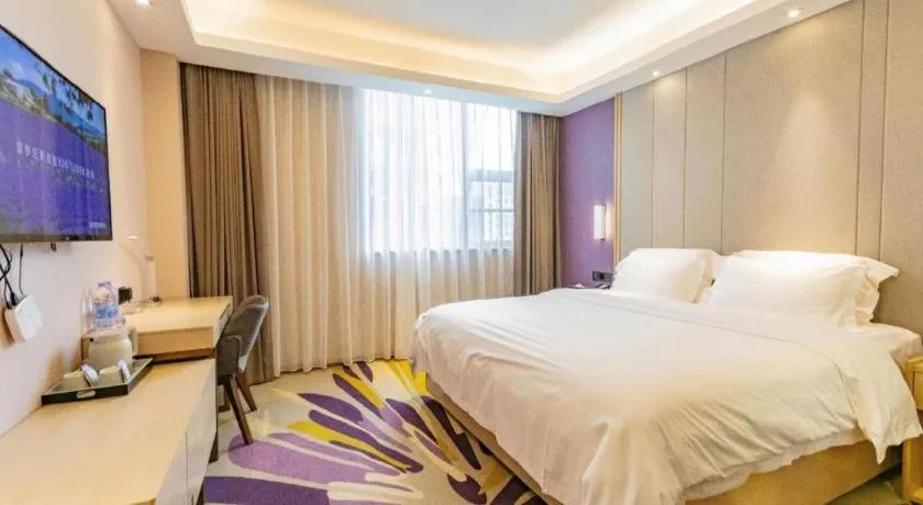 Bed in Lavande Hotel·Wuxue Kanjiang Avenue