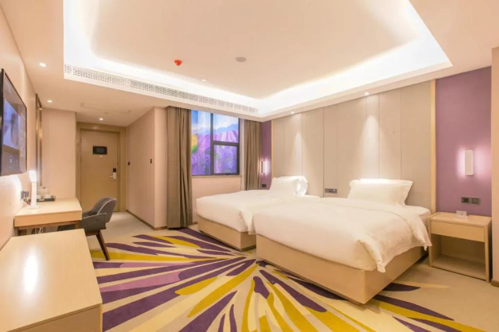 Bed in Lavande Hotel·Wuxue Kanjiang Avenue