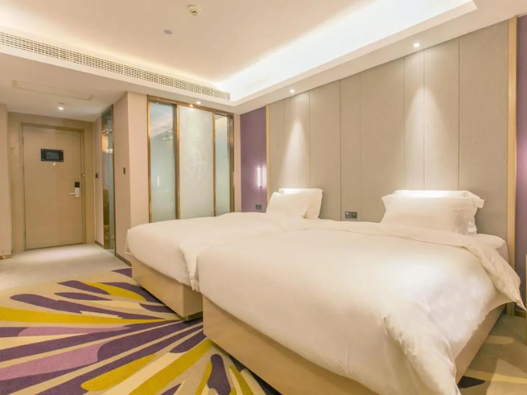 Bed in Lavande Hotel·Wuxue Kanjiang Avenue