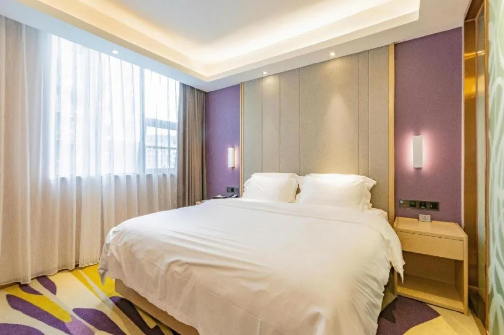 Bed in Lavande Hotel·Wuxue Kanjiang Avenue