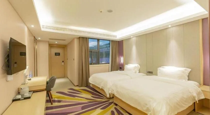 Bed in Lavande Hotel·Wuxue Kanjiang Avenue