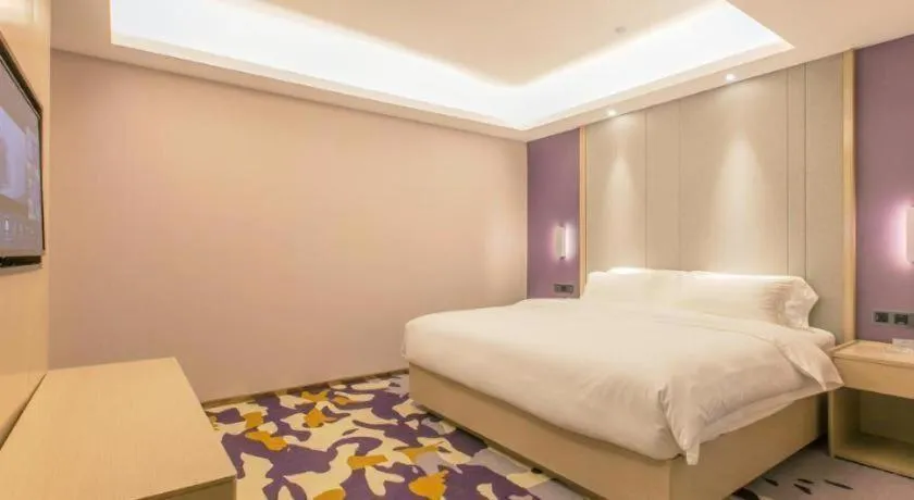 Bed in Lavande Hotel·Wuxue Kanjiang Avenue