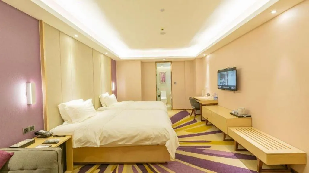 Bed in Lavande Hotel·Wuxue Kanjiang Avenue