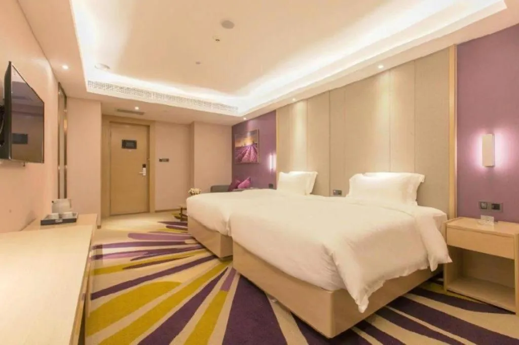 Bed in Lavande Hotel·Wuxue Kanjiang Avenue