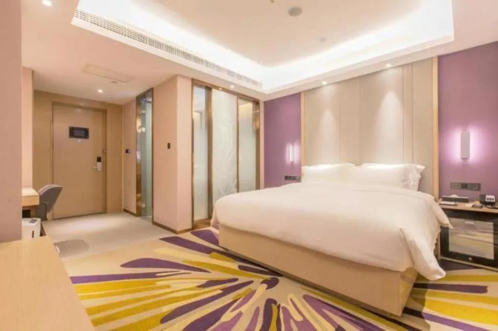 Bed in Lavande Hotel·Wuxue Kanjiang Avenue