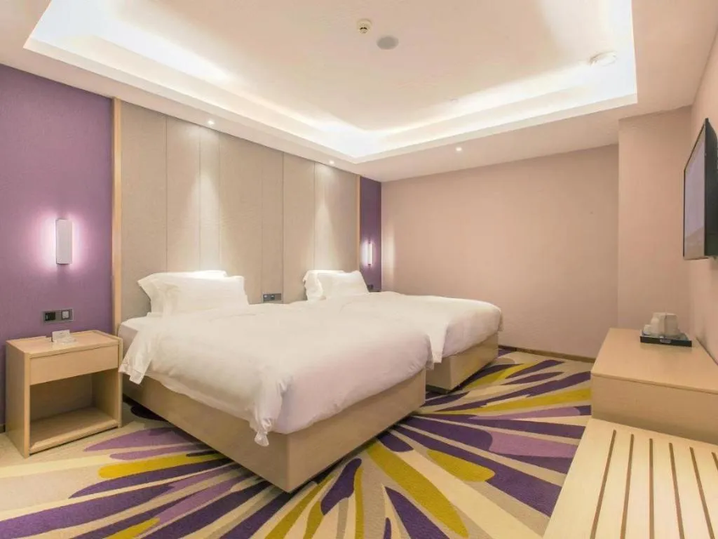 Bed in Lavande Hotel·Wuxue Kanjiang Avenue