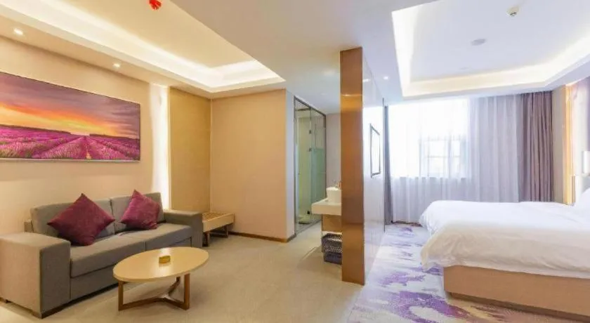 Bed in Lavande Hotel·Wuxue Kanjiang Avenue