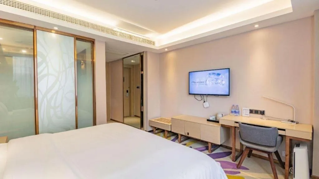 Bed in Lavande Hotel·Wuxue Kanjiang Avenue