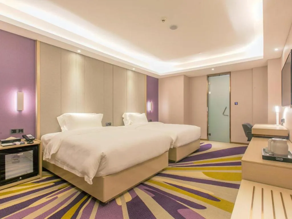Bed in Lavande Hotel·Wuxue Kanjiang Avenue