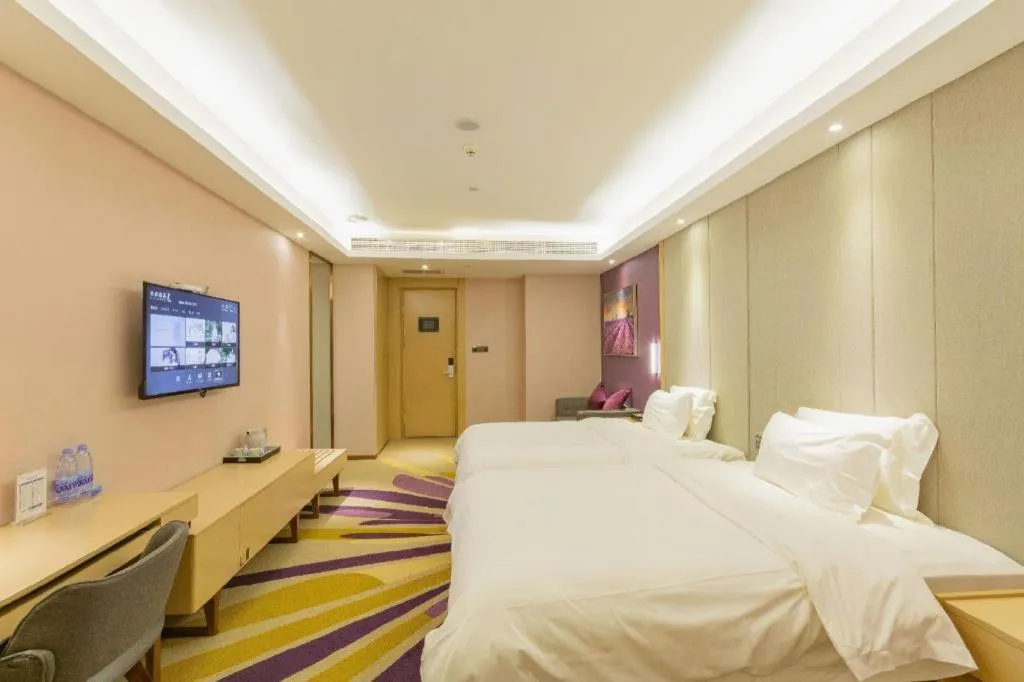 Bed in Lavande Hotel·Wuxue Kanjiang Avenue
