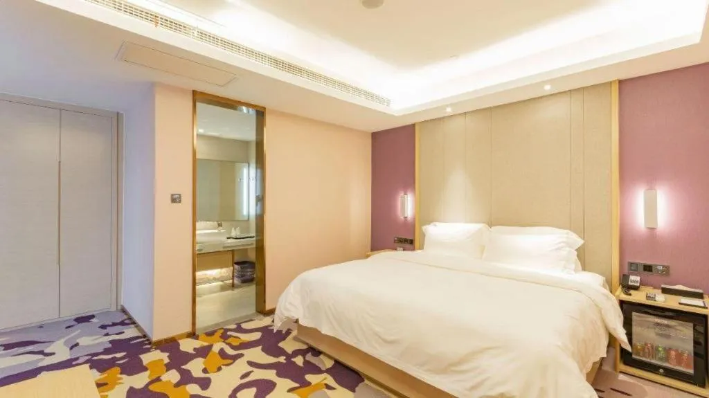 Bed in Lavande Hotel·Wuxue Kanjiang Avenue