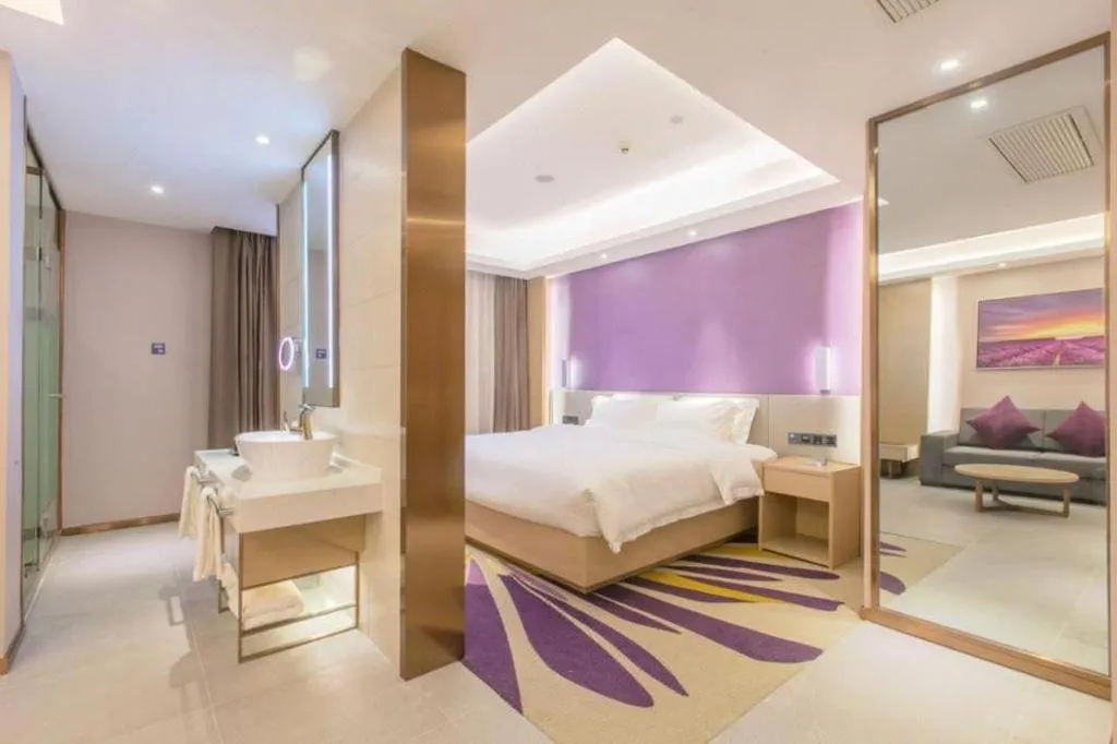 Bed in Lavande Hotel·Wuxue Kanjiang Avenue
