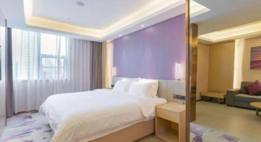 Bed in Lavande Hotel·Wuxue Kanjiang Avenue