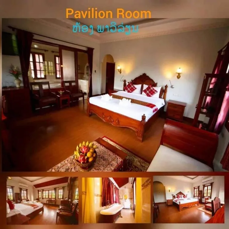 Bed in The View Pavilion Hotel