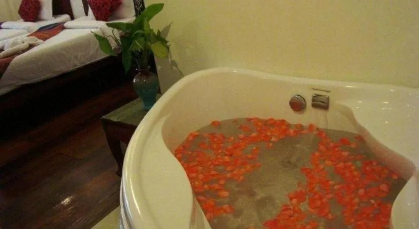 Bed in The View Pavilion Hotel