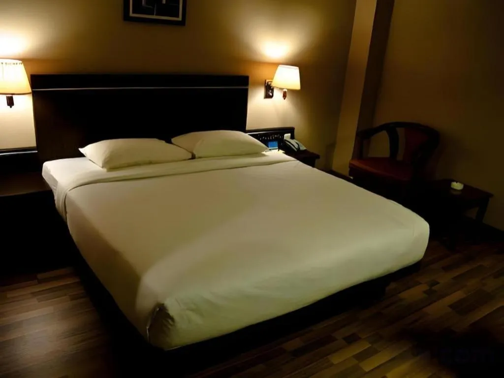 Bed in Star Hotel
