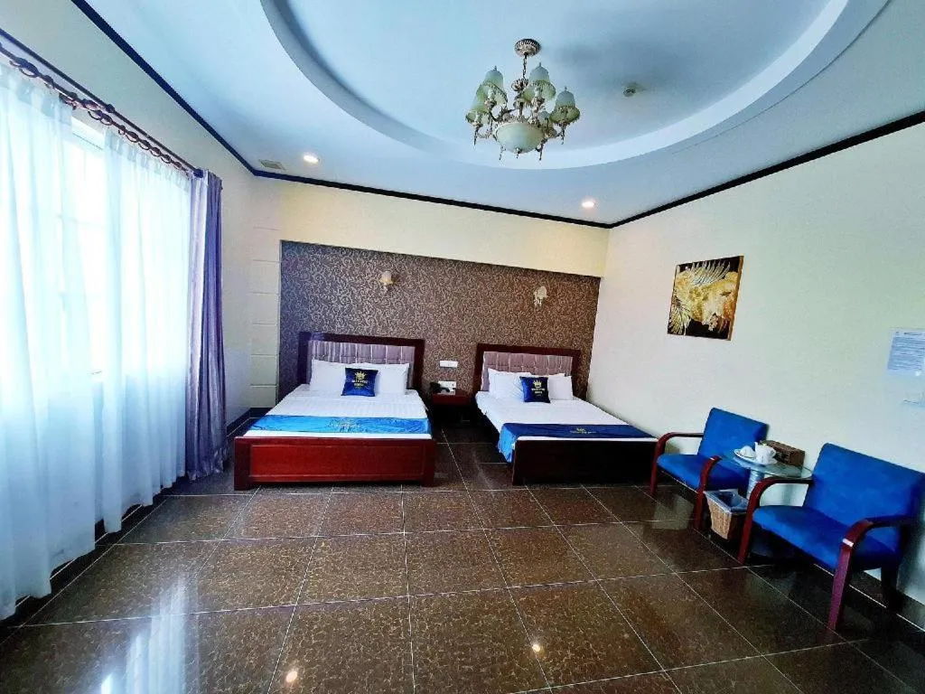 Bed in Tran Vinh Hotel