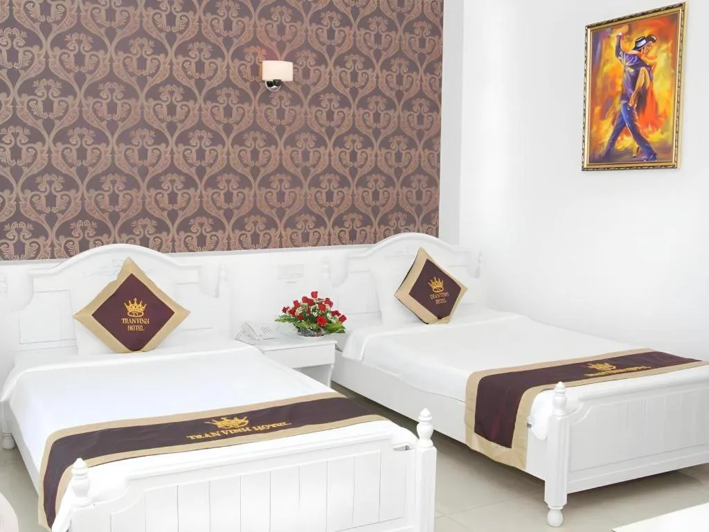 Bed in Tran Vinh Hotel