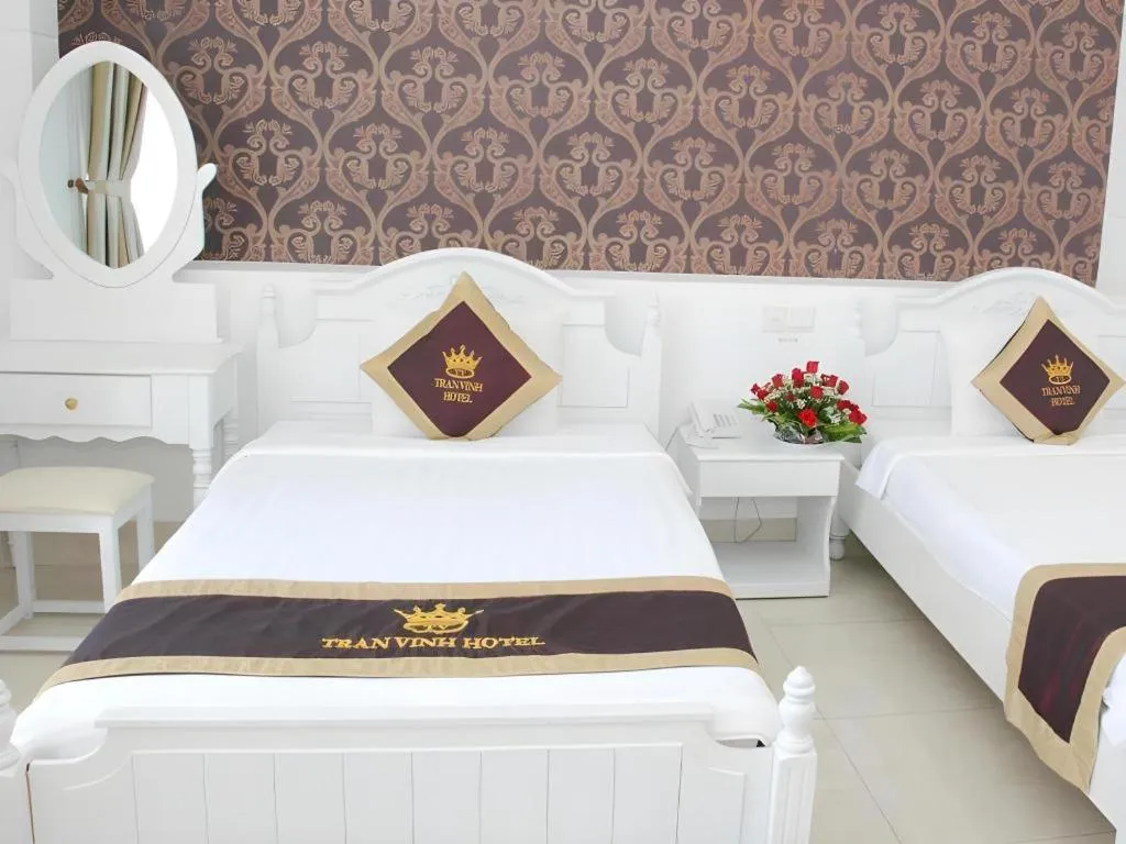 Bed in Tran Vinh Hotel
