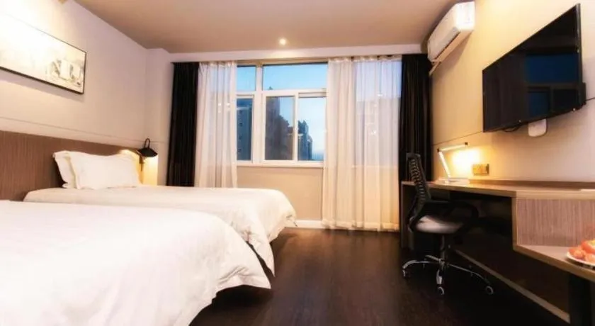 Bed in Jinjiang Inn Style Ningxia Guyuan Beijing Road