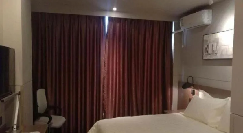 Bed in Jinjiang Inn Style Ningxia Guyuan Beijing Road