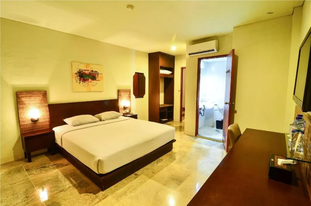 Bed in Losari Blok M Hotel Jakarta