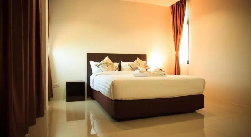 Bed in The Viewpoint Hotel