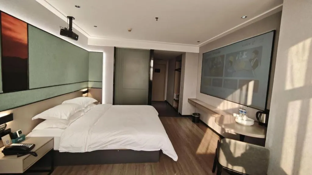 Bed in City Comfort Inn Shantou Jinhu Road Branch