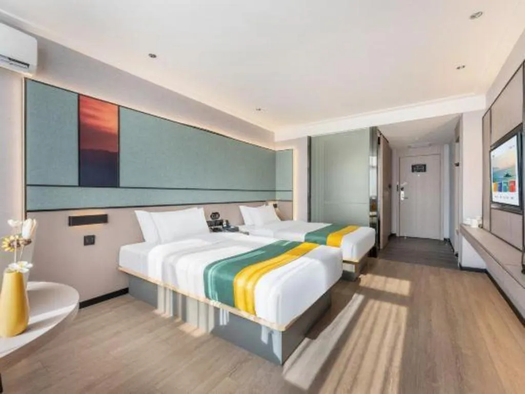 Bed in City Comfort Inn Shantou Jinhu Road Branch
