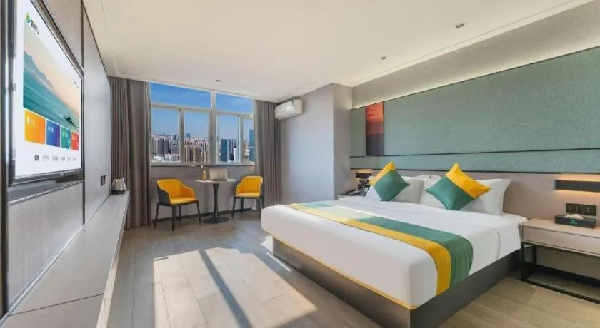 Bed in City Comfort Inn Shantou Jinhu Road Branch