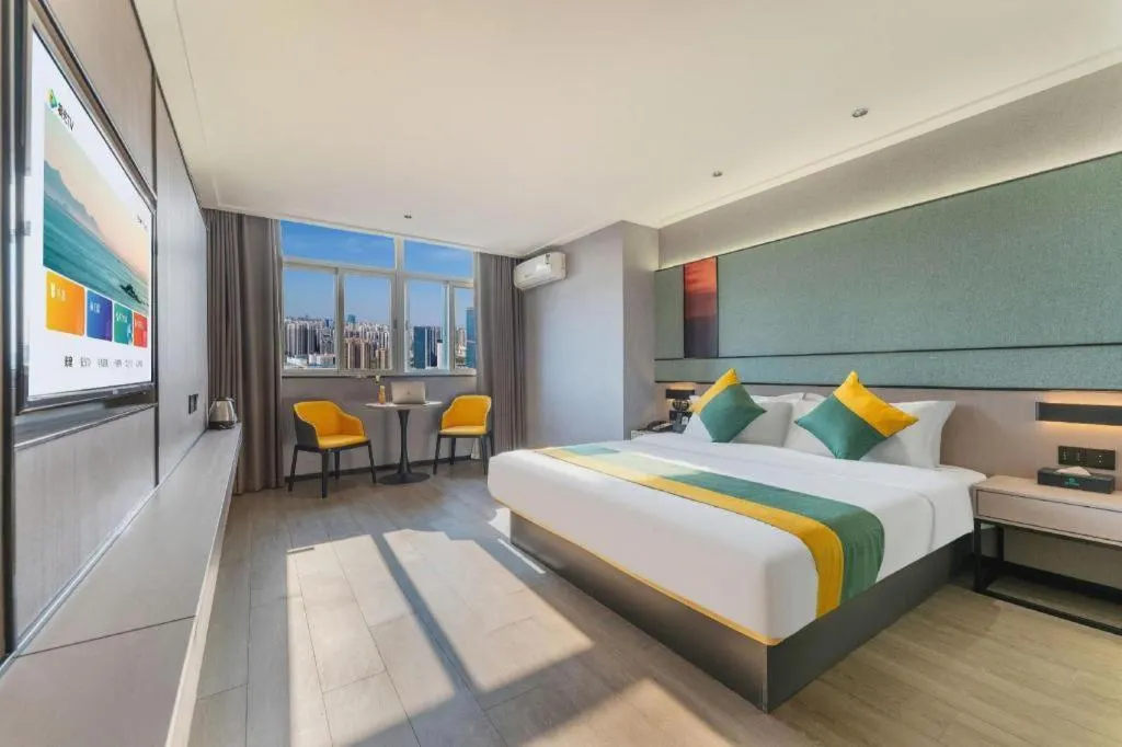 Bed in City Comfort Inn Shantou Jinhu Road Branch