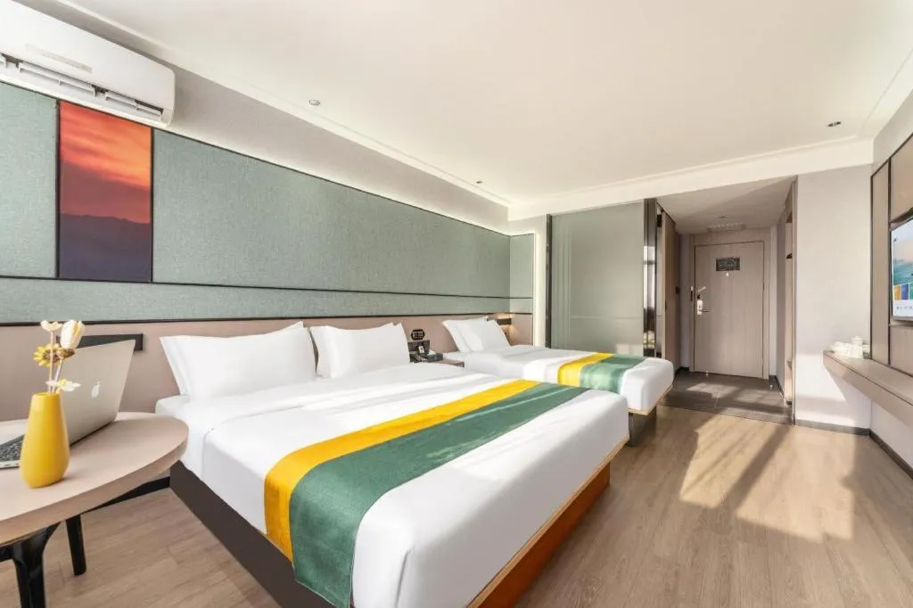 Bed in City Comfort Inn Shantou Jinhu Road Branch