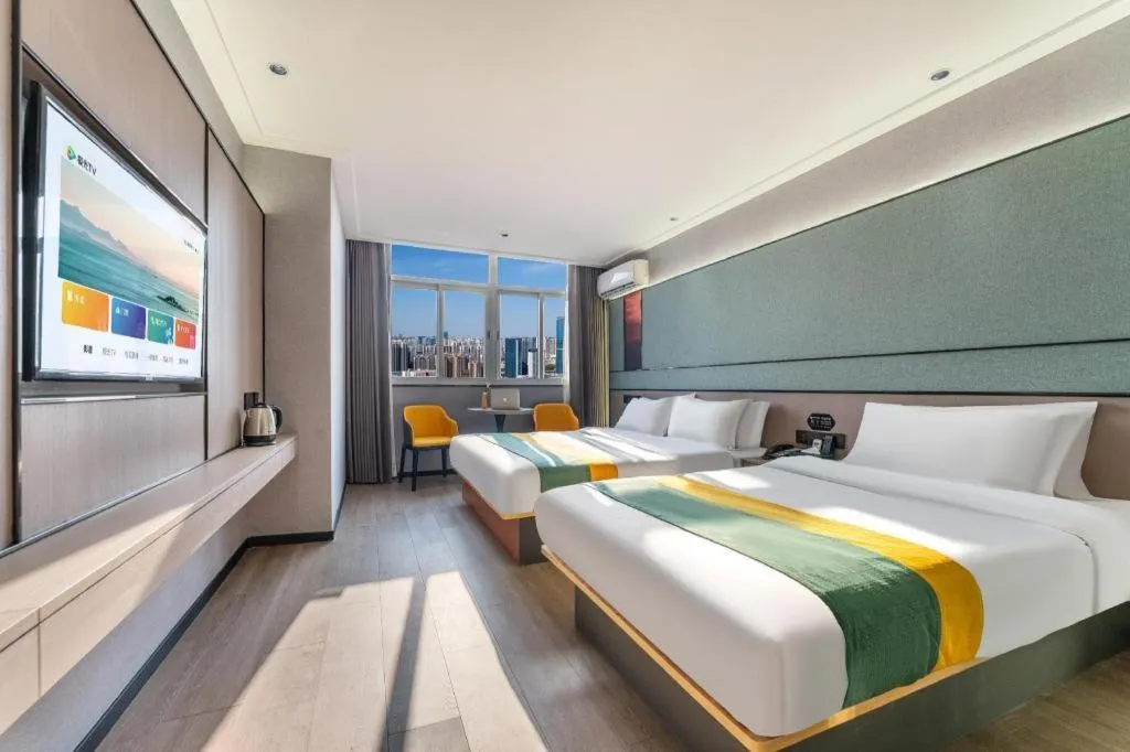 Bed in City Comfort Inn Shantou Jinhu Road Branch