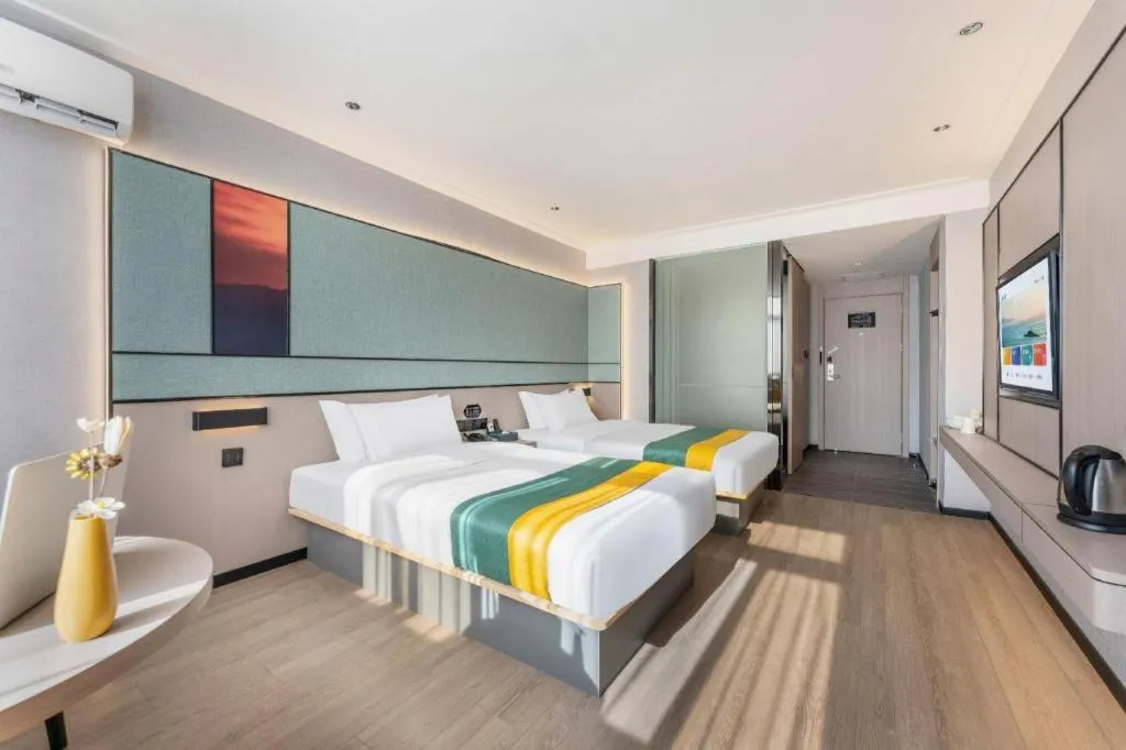 Bed in City Comfort Inn Shantou Jinhu Road Branch