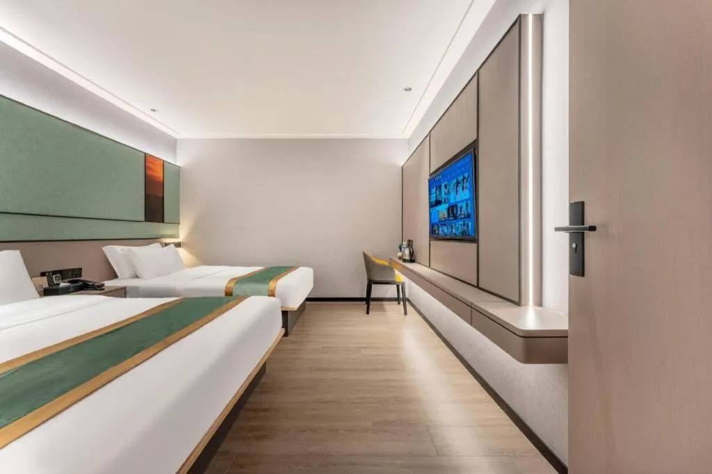 Bed in City Comfort Inn Shantou Jinhu Road Branch