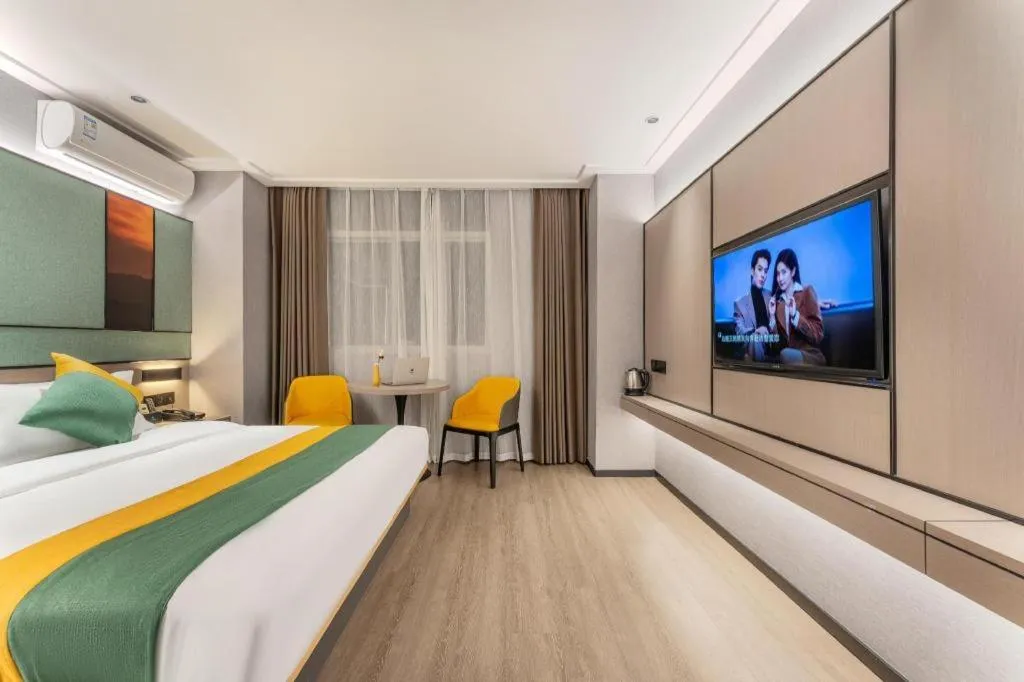 Bed in City Comfort Inn Shantou Jinhu Road Branch