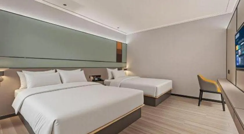 Bed in City Comfort Inn Shantou Jinhu Road Branch