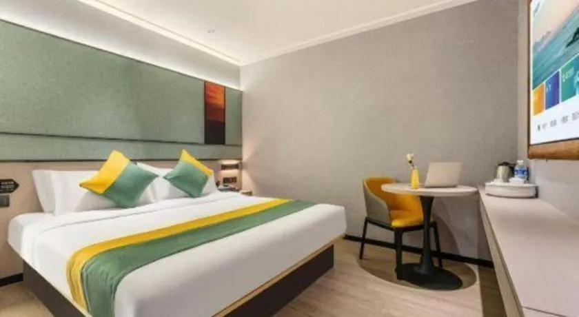 Bed in City Comfort Inn Shantou Jinhu Road Branch