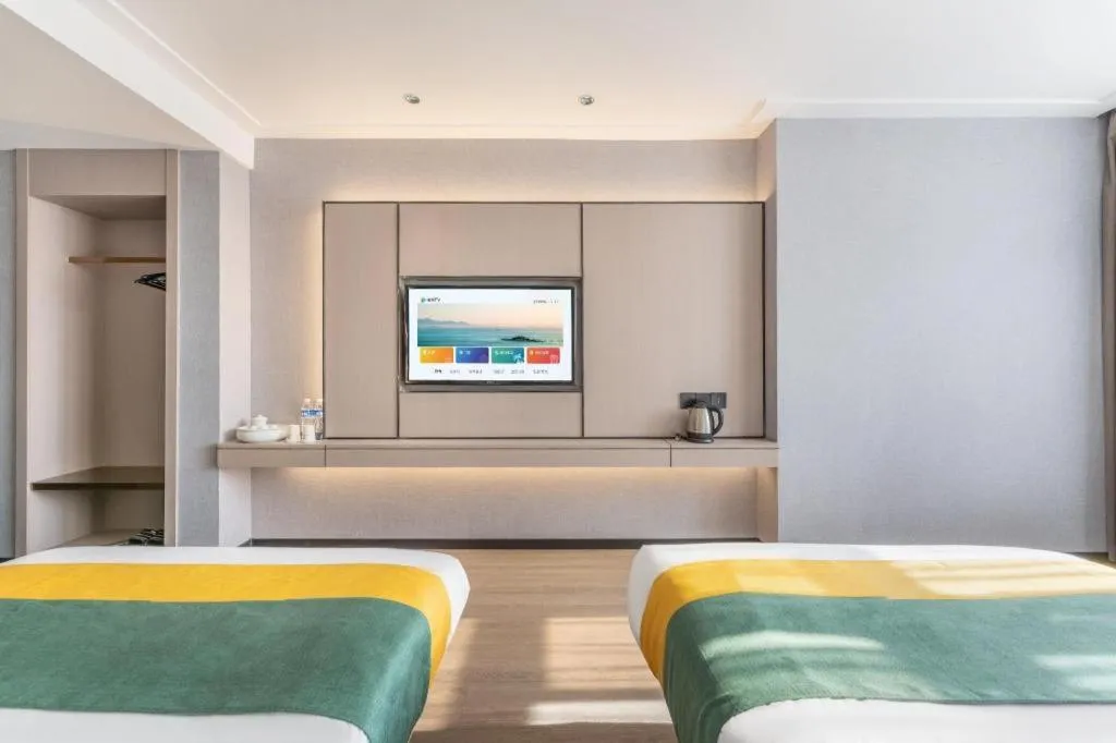 Bed in City Comfort Inn Shantou Jinhu Road Branch