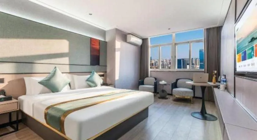 Bed in City Comfort Inn Shantou Jinhu Road Branch