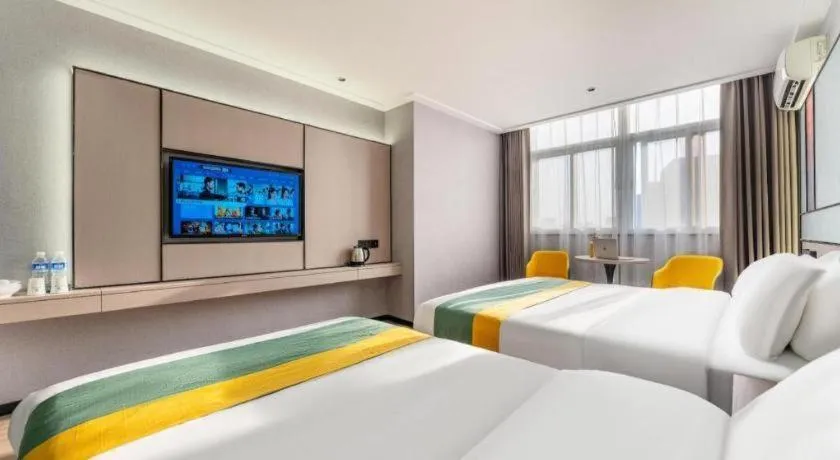 Bed in City Comfort Inn Shantou Jinhu Road Branch