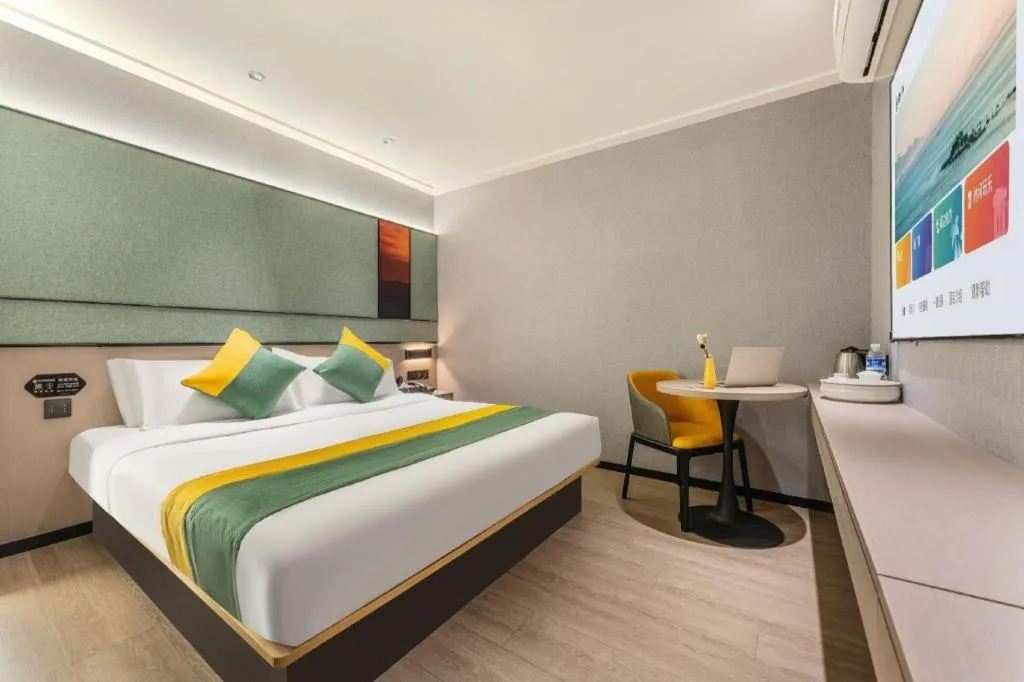 Bed in City Comfort Inn Shantou Jinhu Road Branch
