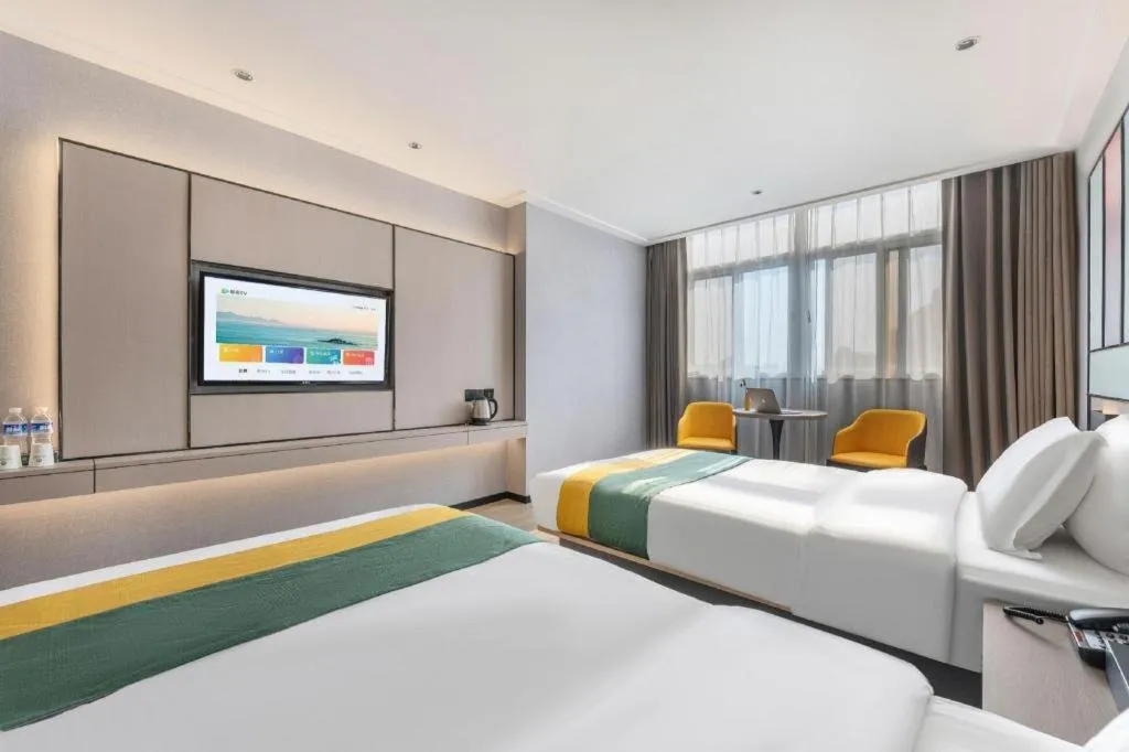 Bed in City Comfort Inn Shantou Jinhu Road Branch