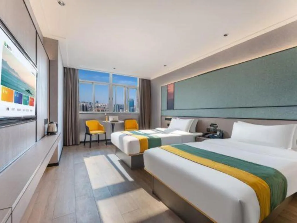 Bed in City Comfort Inn Shantou Jinhu Road Branch